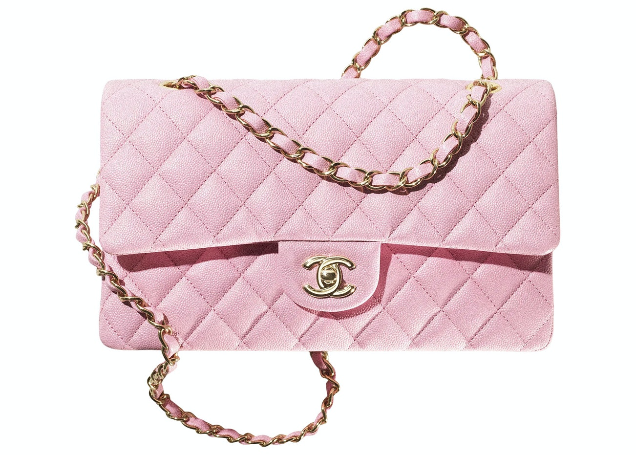 CHANEL Mixed Fibers Small Deauville Tote Pink 1203617  FASHIONPHILE